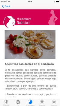 Aperitivos saludables