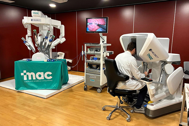 Robot telecirugía Hospital Universitario del Vinalopó