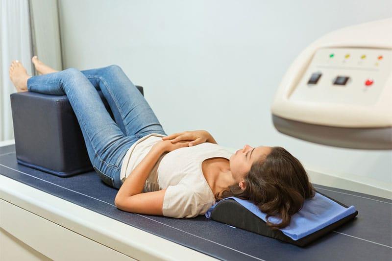 Densitometría DEXA en paciente