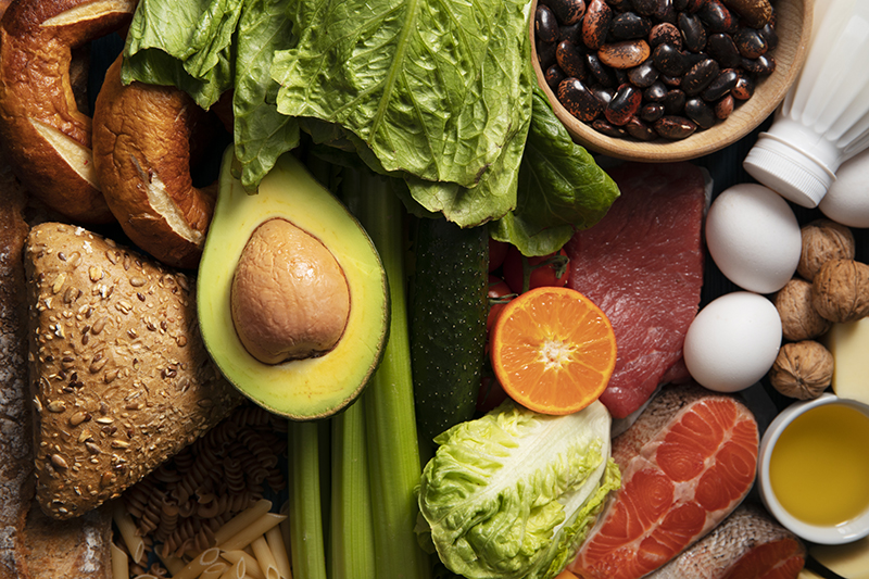alimentos ricos en potasio, vitamina C, antioxidantes y fibra