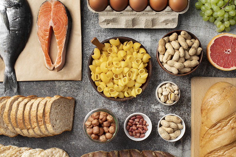 Alimentos ricos en proteínas y carbohidratos para aumentar masa muscular