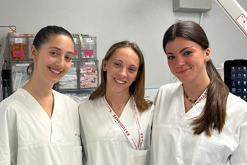 Sara Todino, Lara Terni y Alessandra Valsecchi