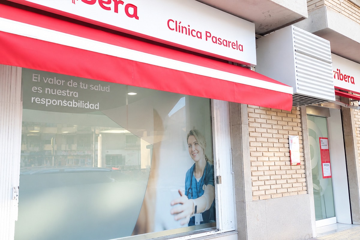 Fachada Clínica Ribera Pasarela en La Eliana