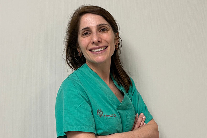 Doctora Andrea Romera Rabasa, especialista de la Unidad del Dolor del hospital Ribera Covadonga