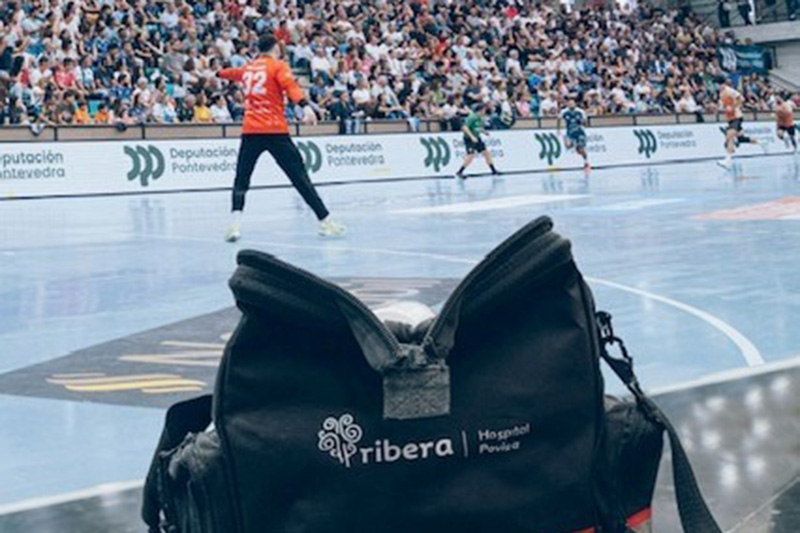 Ribera Povisa, con el Club Balonmano Cangas