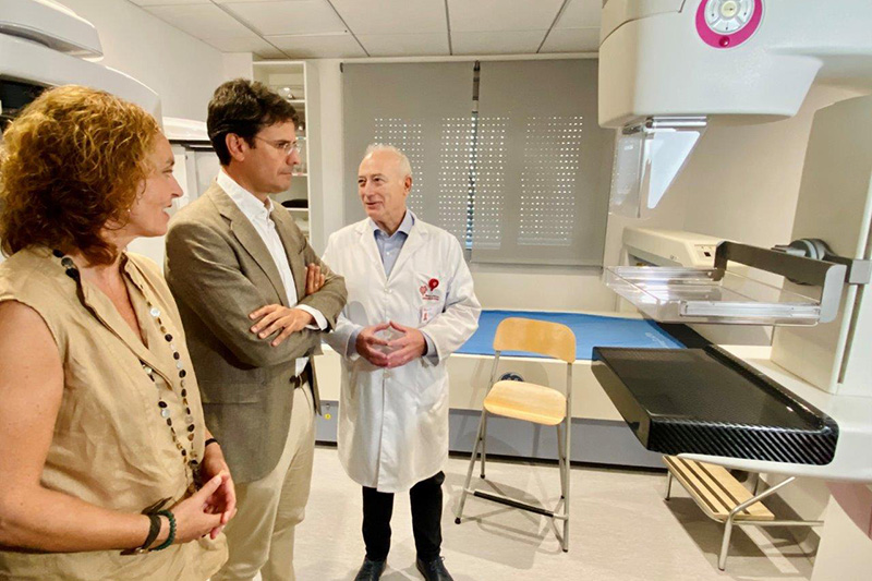Visita del alcalde Molina del Segura
