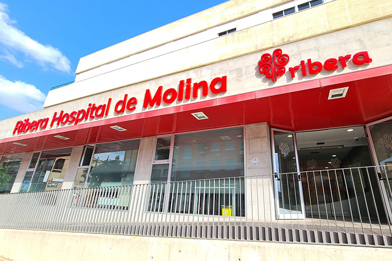 fachada principal Ribera Hospital de Molina