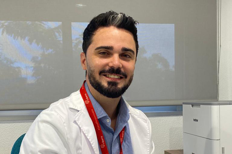 Juan Pablo López, psicólogo de Ribera Hospital de Molina
