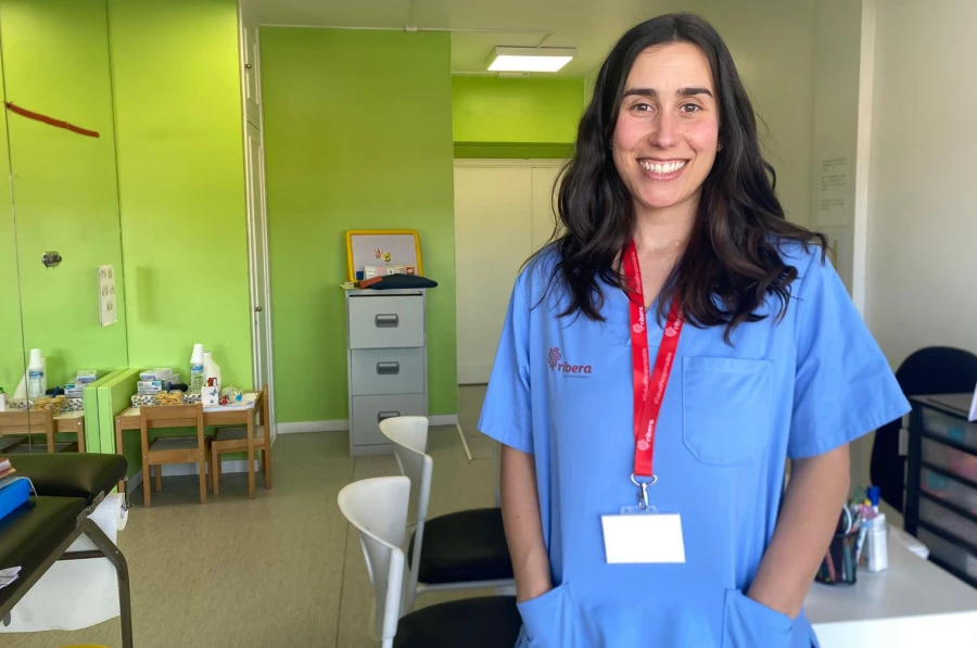 Sara Dopico, especialista de logopedia
