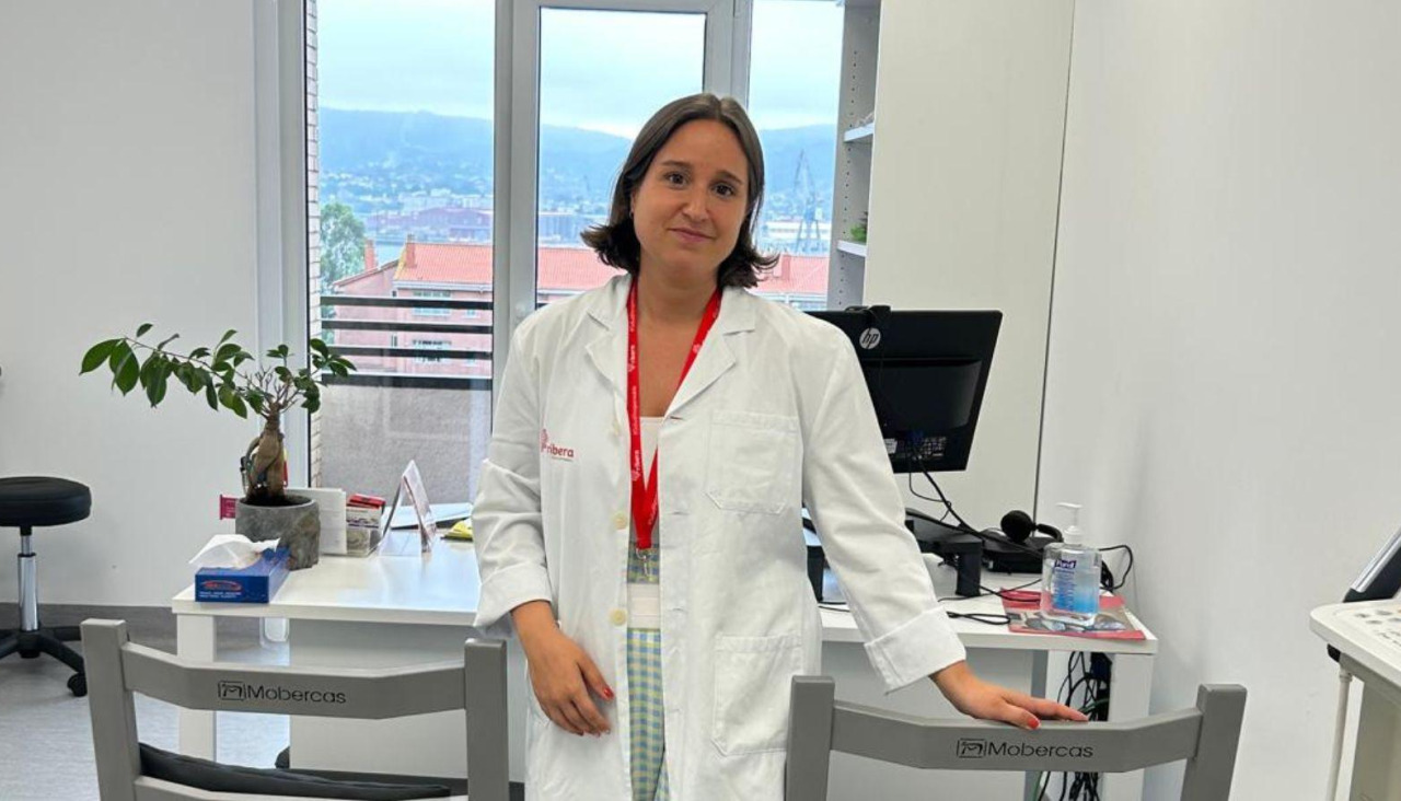 Clara Caínzos, nutricionista del hospital Ribera Juan Cardon