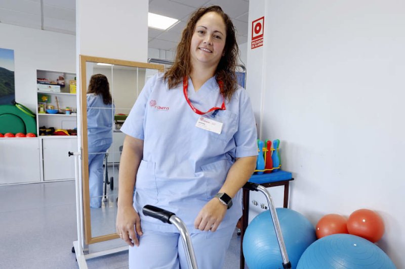 Sandra Lojo, terapeuta ocupacional