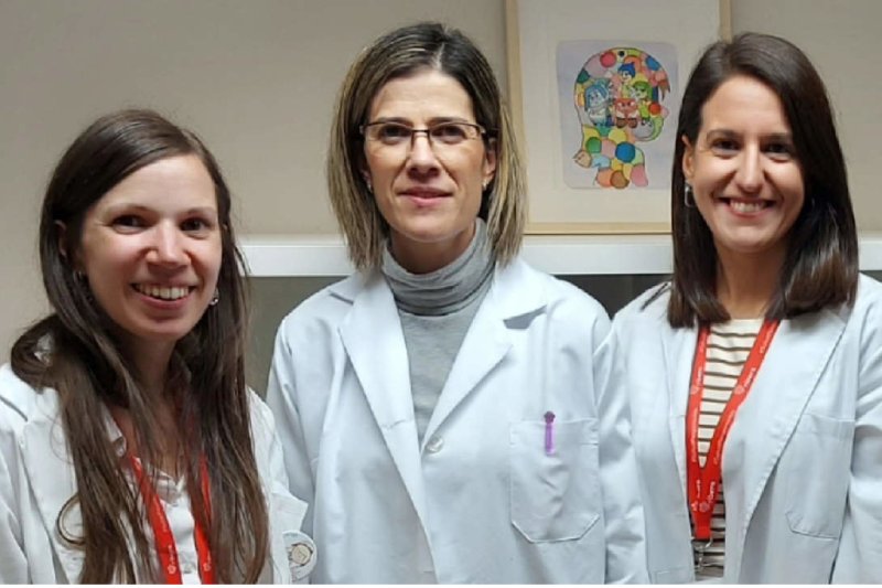 Tres de las integrantes del equipo de psicología de la Clínica Santo Domingo