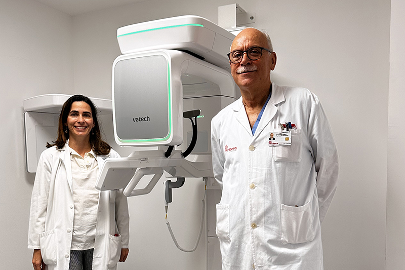 Ribera Povisa instala un nuevo ortopantomógrafo que mejora la calidad de la imagen con una menor radiación para el paciente