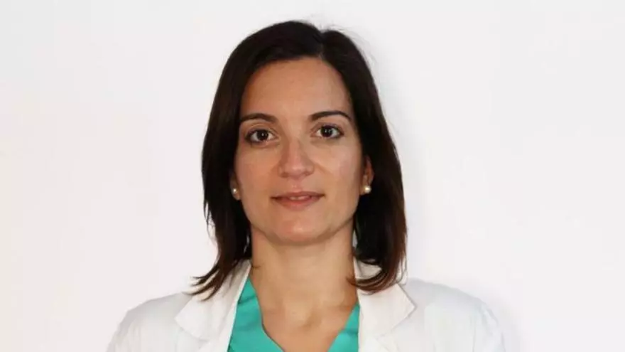 La doctora Rocío Salgado