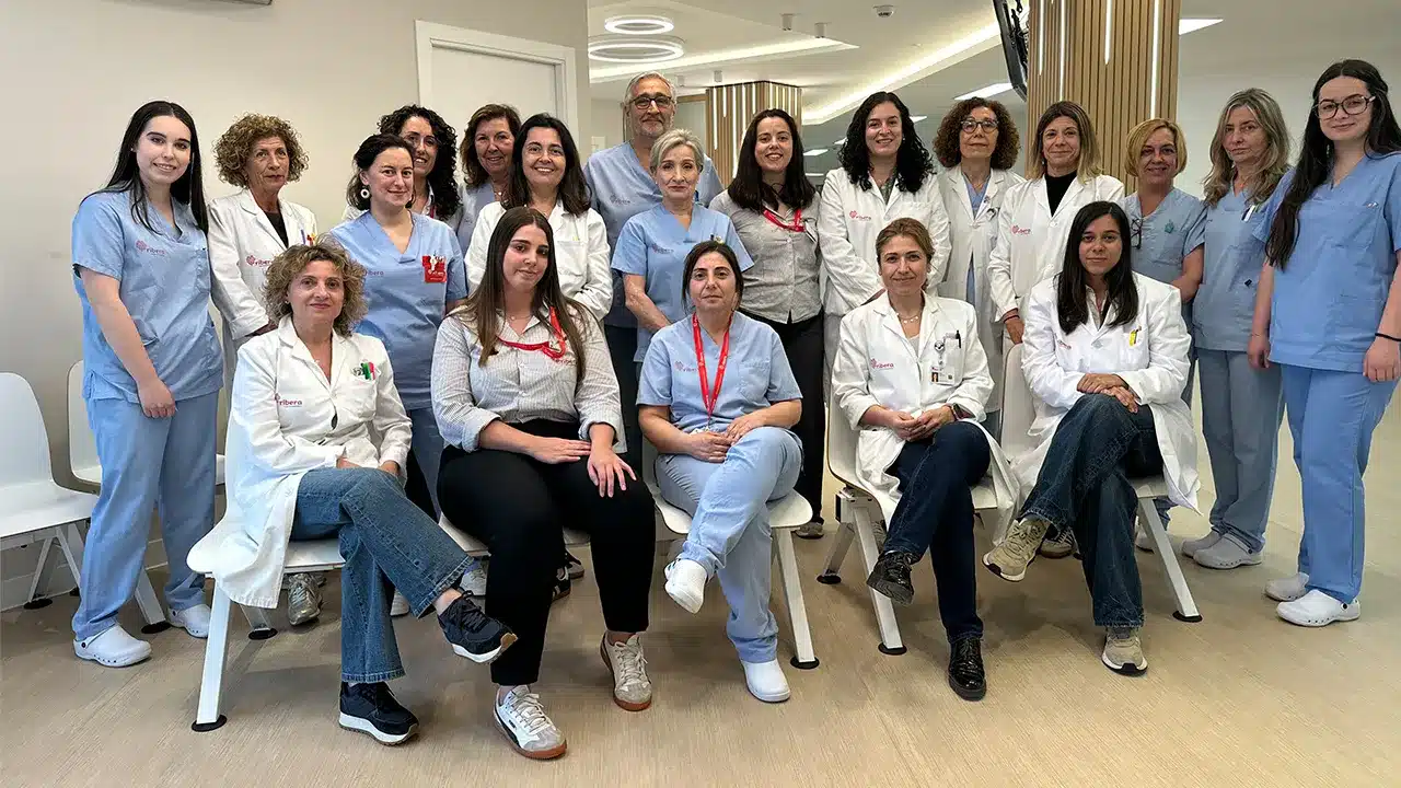 Equipo del Área de la Mujer del hospital Ribera Povisa
