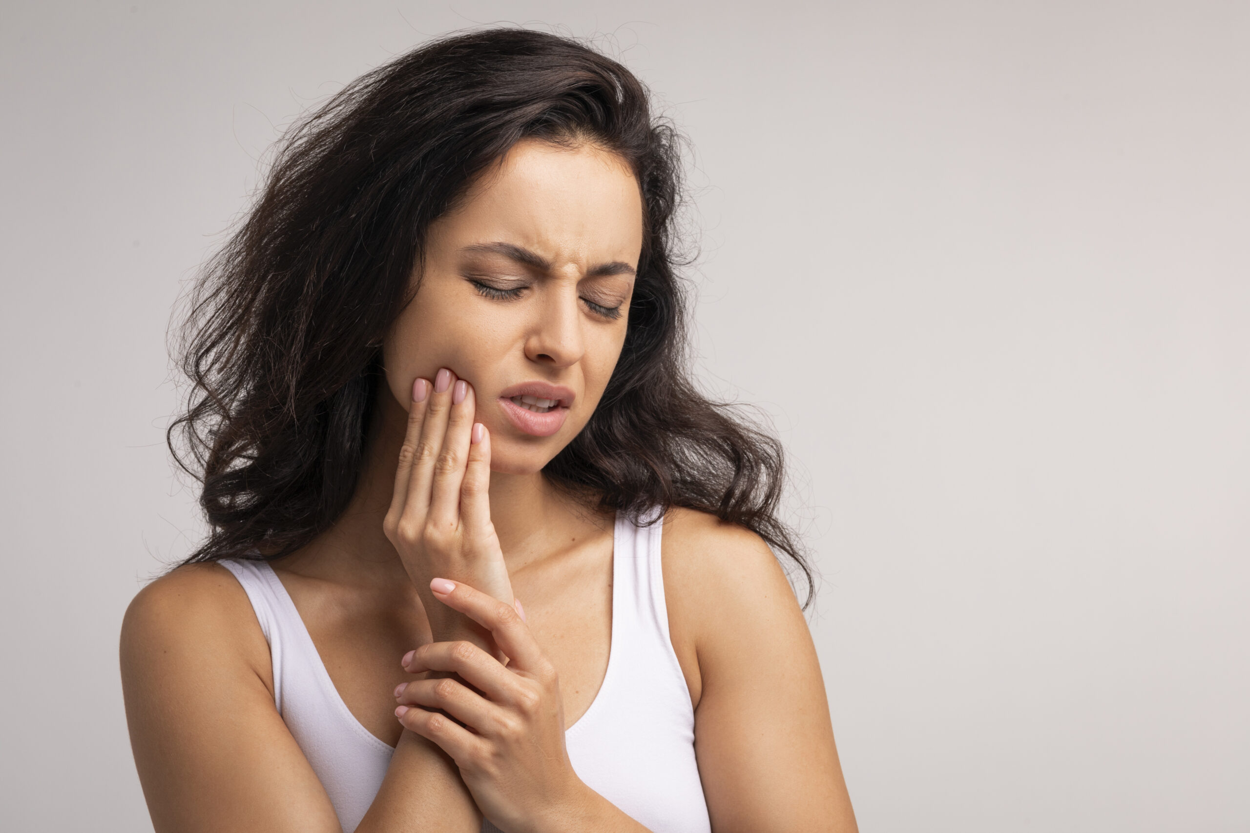 upset millennial woman suffering from strong tooth 2023 11 27 05 31 41 utc