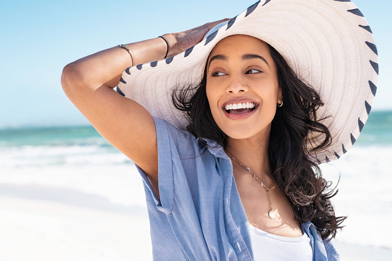 Blanqueamiento dental en verano