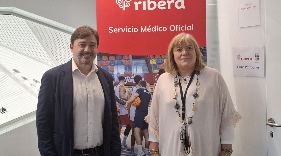 Firma patrocinio David Ayala y Amelia Álvalos