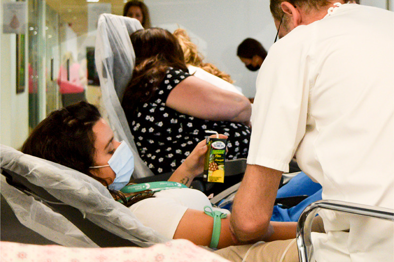 donación de sangre