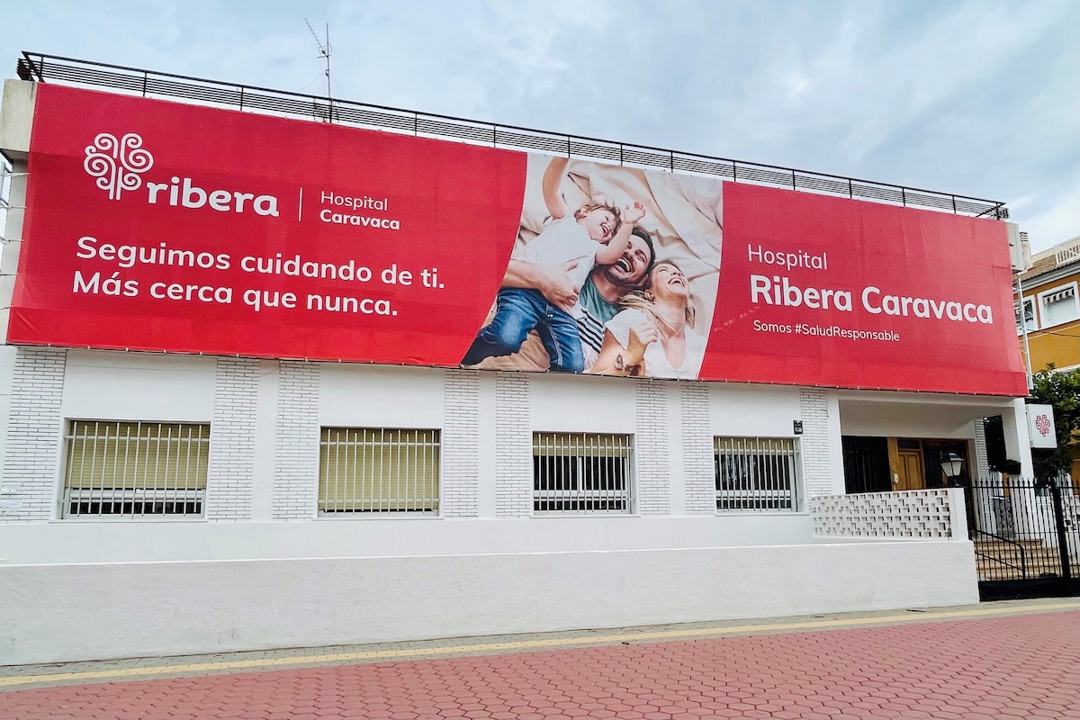 Fachada Hospital Ribera Caravaca