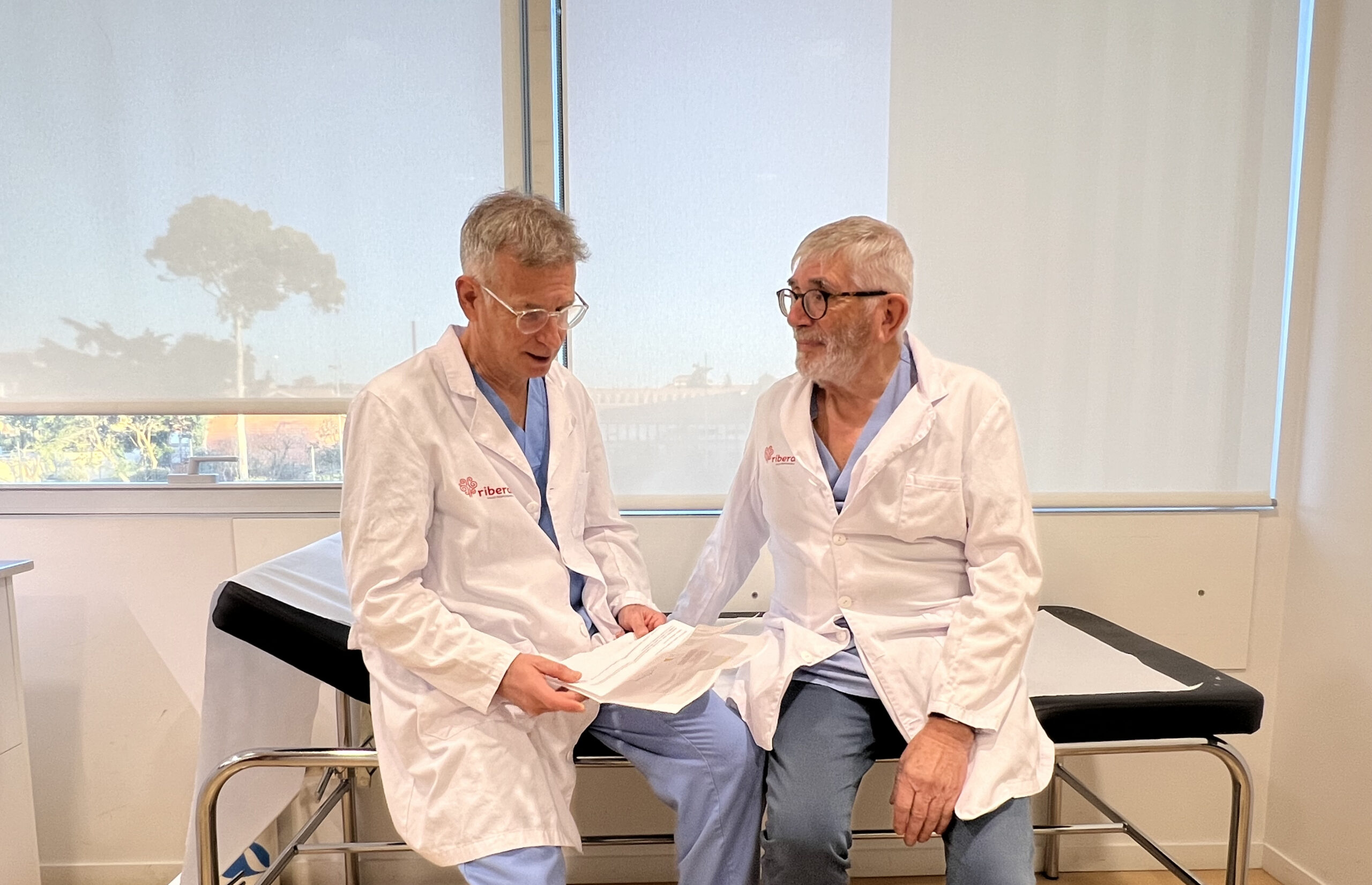 Pedro Martínez y Antonio Meroño