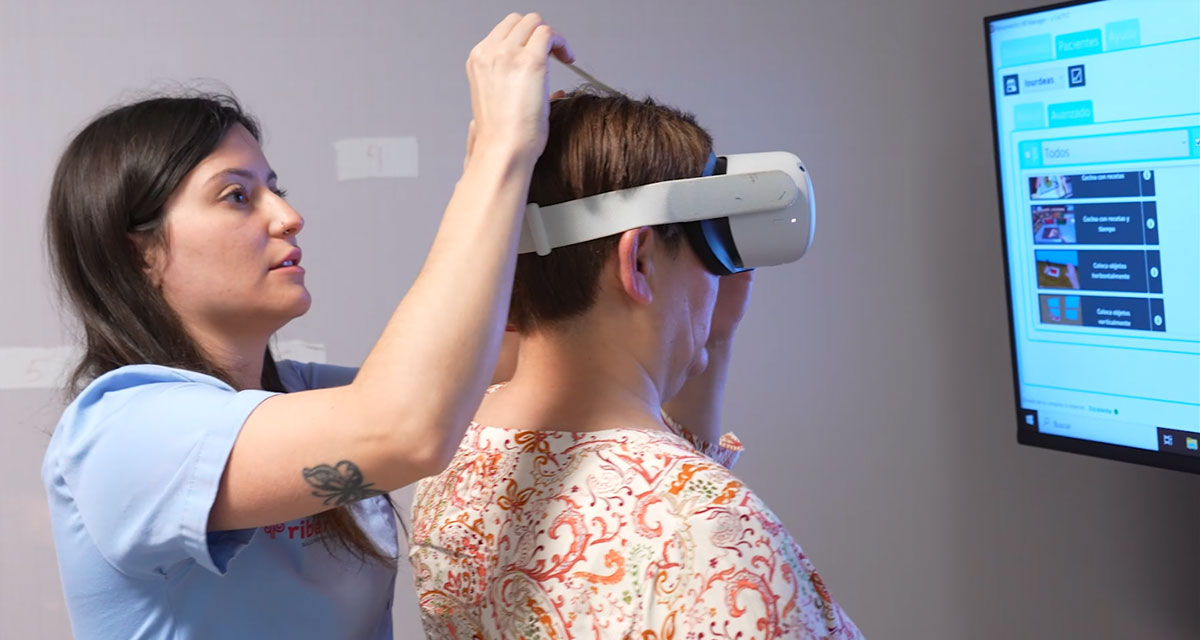 Rehabilitación neurológica con realidad virtual