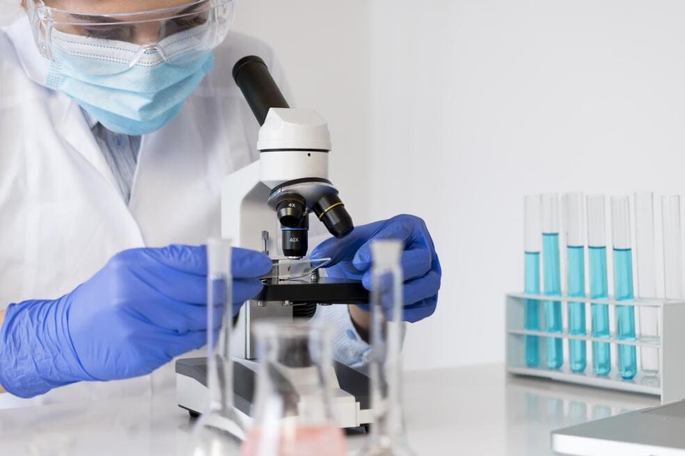 woman working in laborator