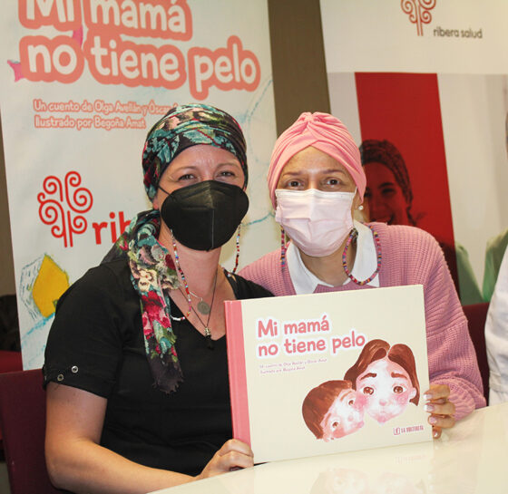 Ribera colabora en la edición del cuento “Mi mamá no tiene pelo” para ayudar a los niños a entender el cáncer de mama