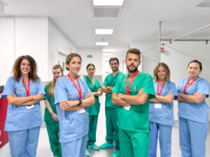 Equipo médico del Centro Médico Ribera Assistens en A Coruña