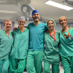 El Doctor Luis González y el equipo de quirófano de Cardiología del Hospital del Vinalopó
